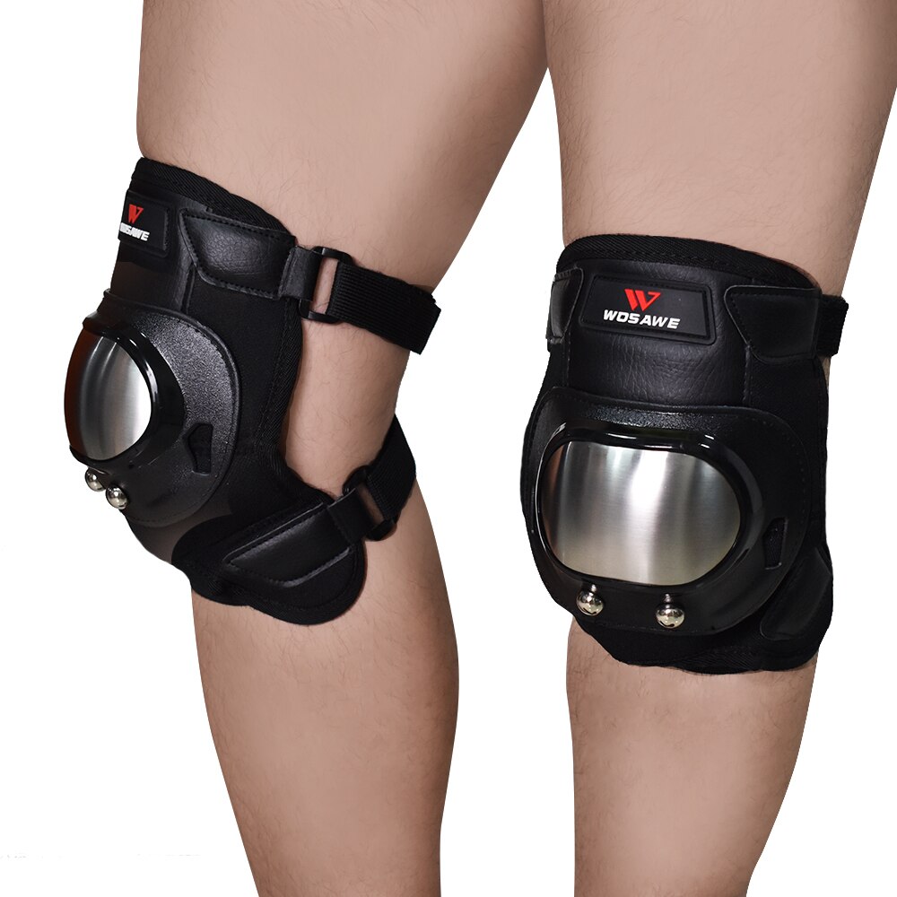 WOSAWE Motorcycle Knee Protector Shin Guard Motocross Knee Brace Support Kneepad Leg Warmer Skating Skateboard Knee Pad: ML304