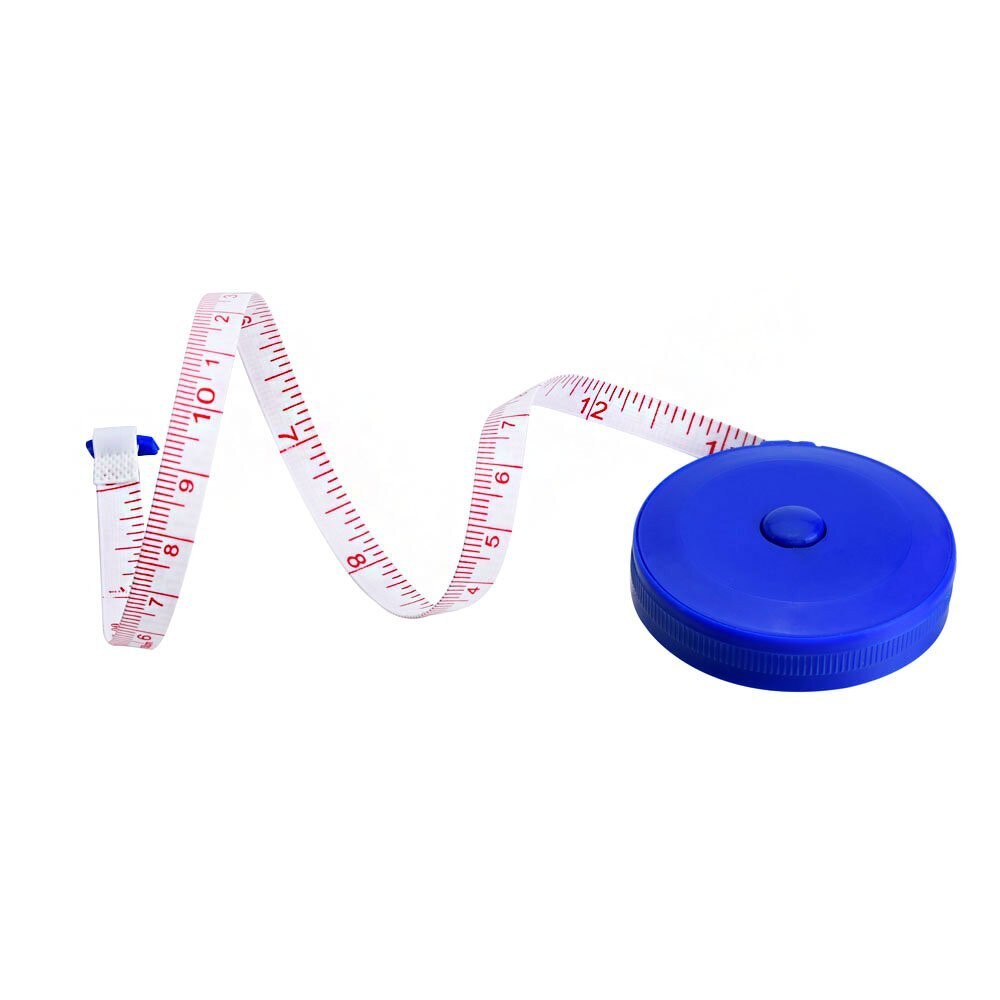 1x Random Color Retractable Tape Measure Sewing Dieting Tapeline Ruler Tiny Tool Sewing Supplies Measure Home Improvement-0.5
