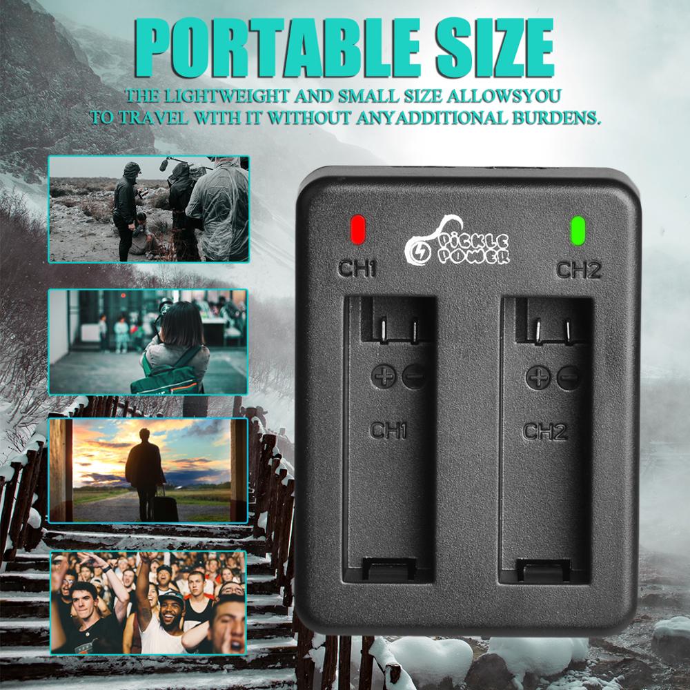 Batería y cargador para Go pro Hero 4 hero4, accesorios para Cámara de Acción GoPro HERO4 AHDBT-401
