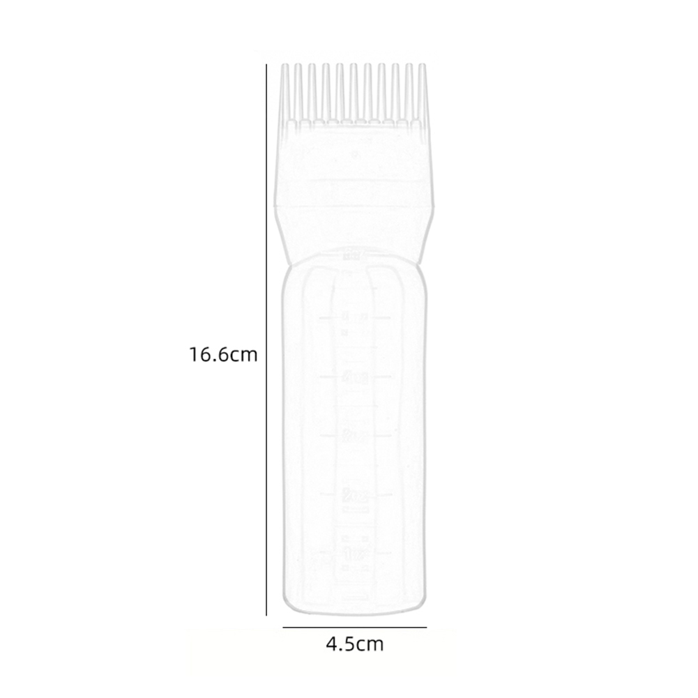 Haarverf fles voor dames applicatieborstel dispenser salon haarverf verven voor meisjes haar chemisch reinigen fles 120ml