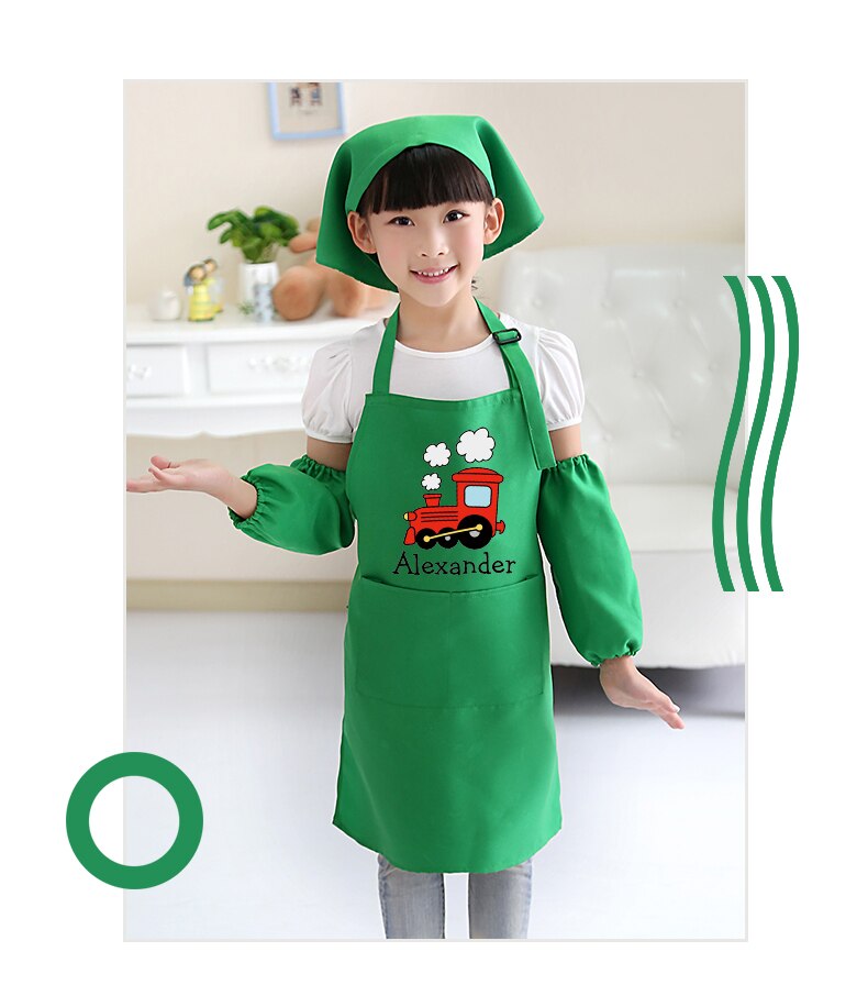 Kinderkamer kunst schilderen koken bakken schorten kind kleuterschool verf kleding voor kinderen