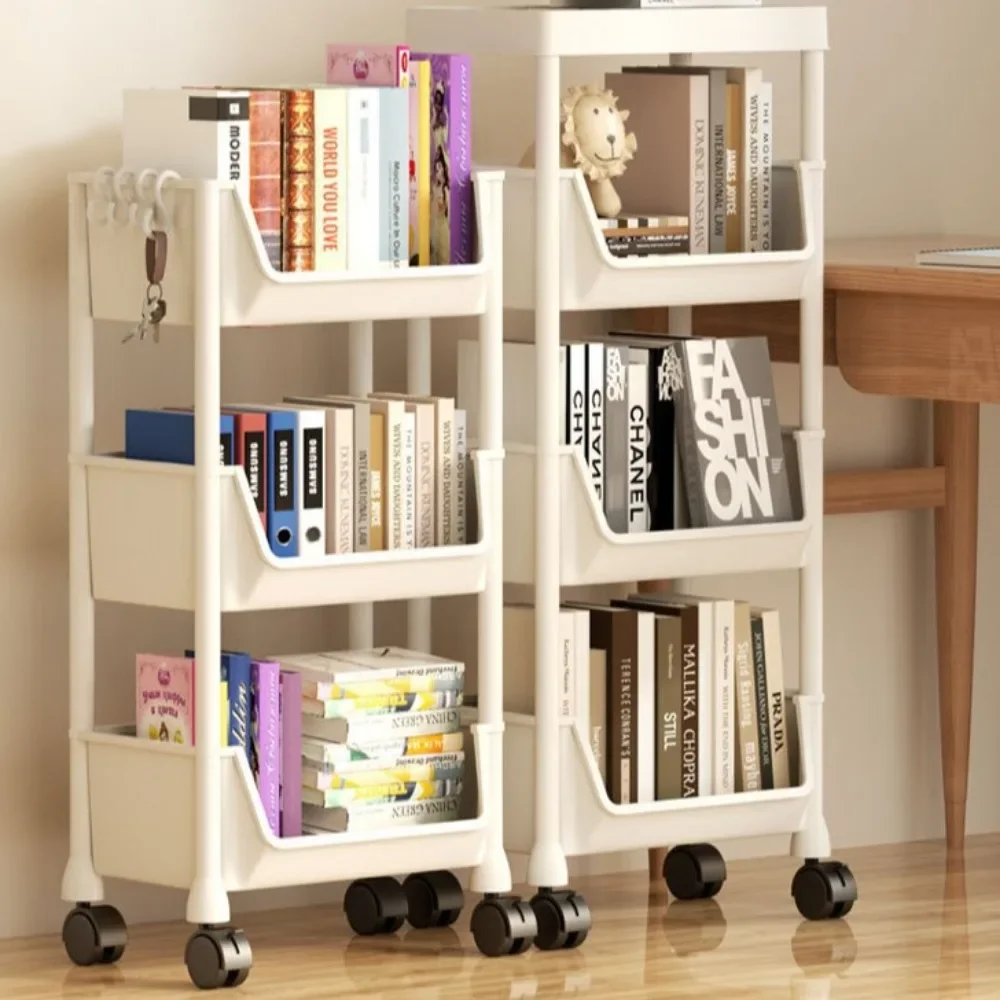 Carro de almacenamiento de cocina, estantería, armario de almacenamiento con hendidura, baño, sala de estar, organizador para el hogar, estante, esquina de cocina estrecha