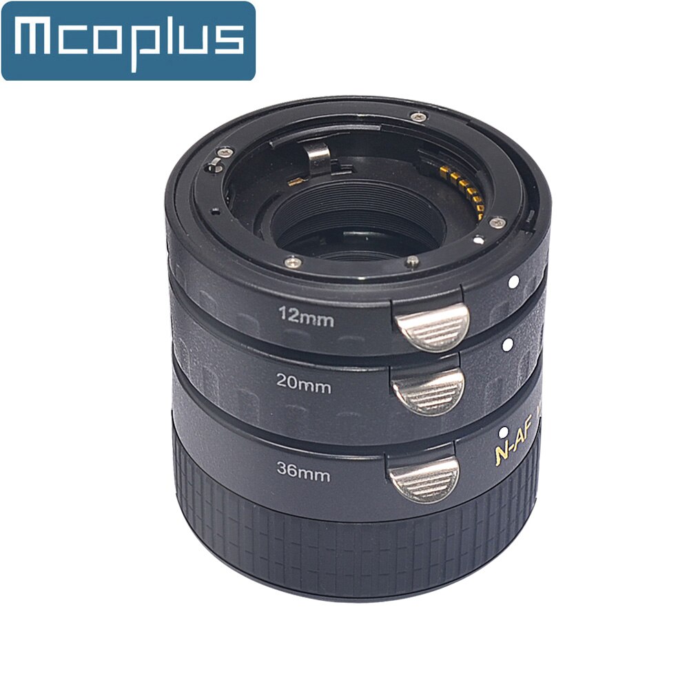 Mcoplus – bague d&#39;extension macro pour appareil photo Nikon D750 D7500 D7200 D5300 D3200 D3100 D750 D5600 D90 D80 DSLR, autofocus