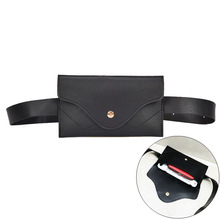 Fanny Pack Vrouwen Riem Tas Lederen Heuptas Mode Pure Kleur Ring PU Messenger Schouder Borst pochete homem