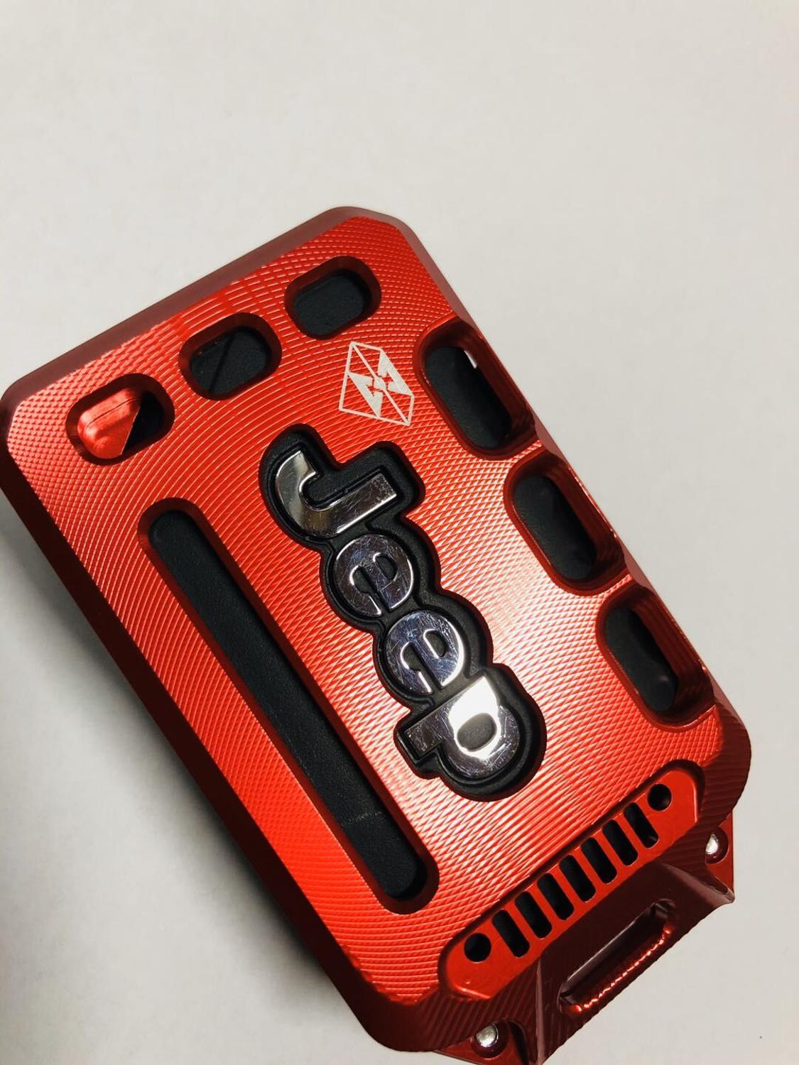 Lantsun para Jeep JL para wrangler + Lantsun JL1182 caso clave lantsun: Rojo