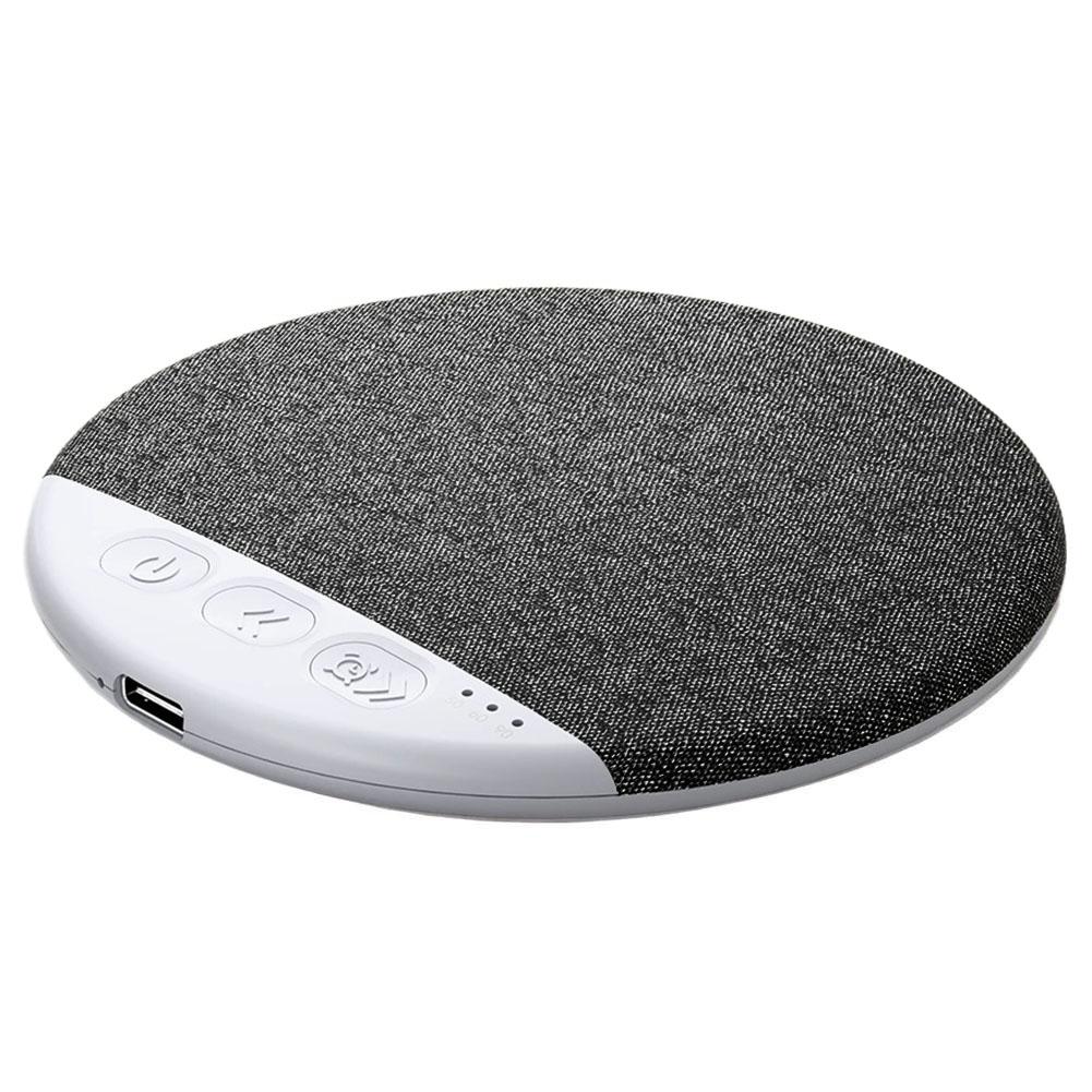 Schlafhilfe Bluetooth-Kissenlautsprecher 5.4 Weißes Rauschen Timer 30 60 90 Min Ultradünner Stereo-Sound Lange Akkulaufzeit: Olivgrün