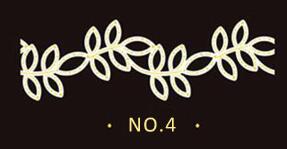 Kant Bloem Washi Tape Voor Diy Folie Decoratieve Kant Tape Voor Journaling Scrapbooking 3.5cmX 1 M/Roll: NO.4