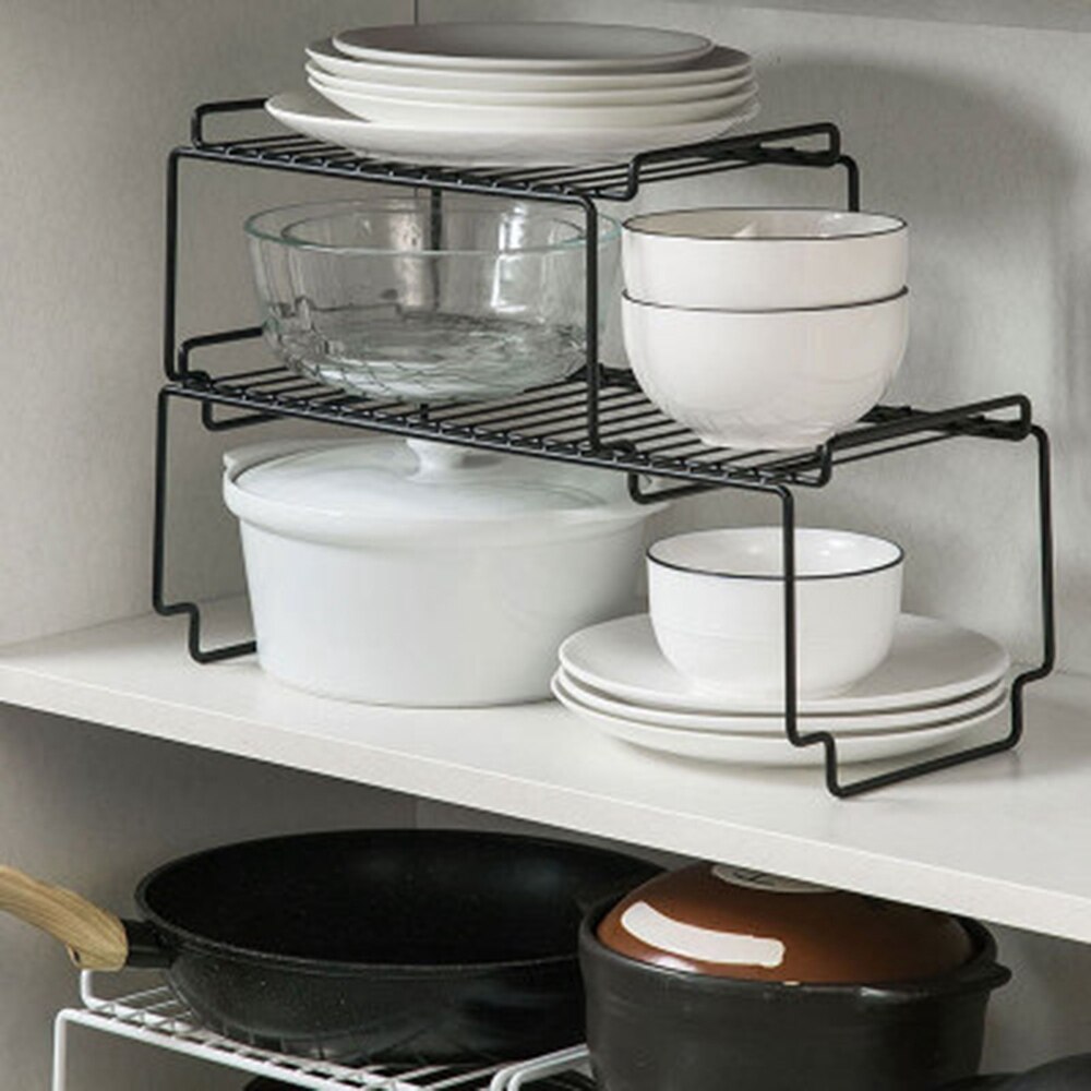 Storage Rack Innovative Wrought Iron Paint Spice Condiment Kitchen Shelf Rack