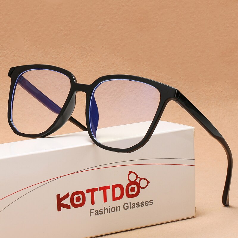 Gafas cuadradas modernas transparentes para hombre y mujer, lentes ópticas con marco de luz azul, transparentes, para ordenador, novedad de