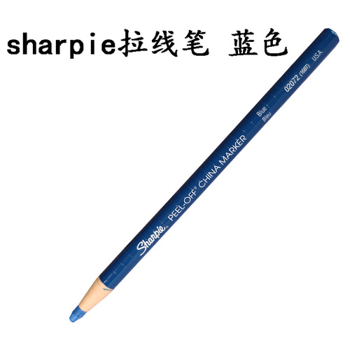 Sharpie – marqueurs de porcelaine pelables, marqueurs en céramique pour verre, effaçables facilement et proprement avec un chiffon humide 2060 2089 2059 2072 12 pièces/lot: blue