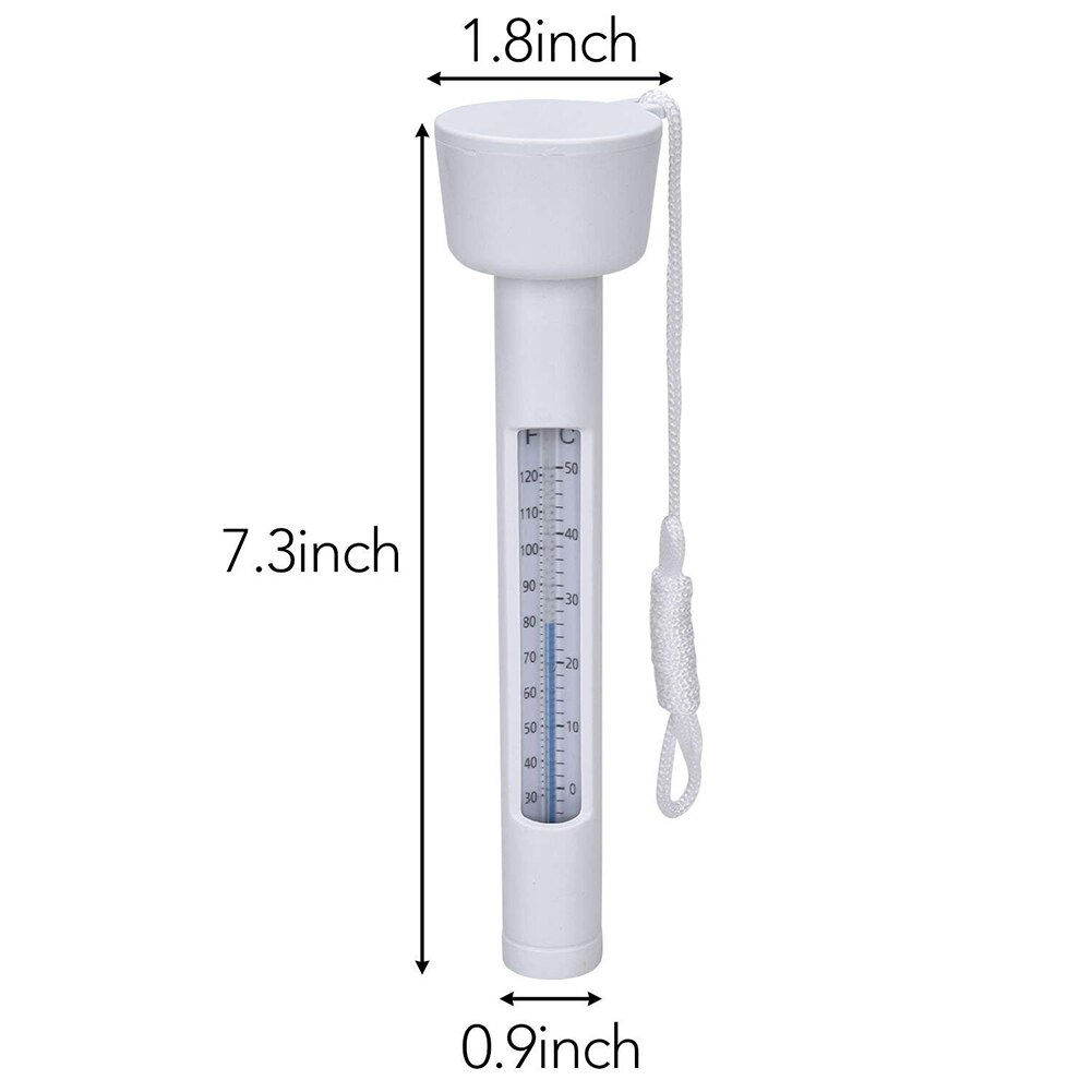 Draagbare Zwembad Drijvende Thermometer Fontein Spa Tub Duurzame Multifunctionele Temperatuurmeter: a