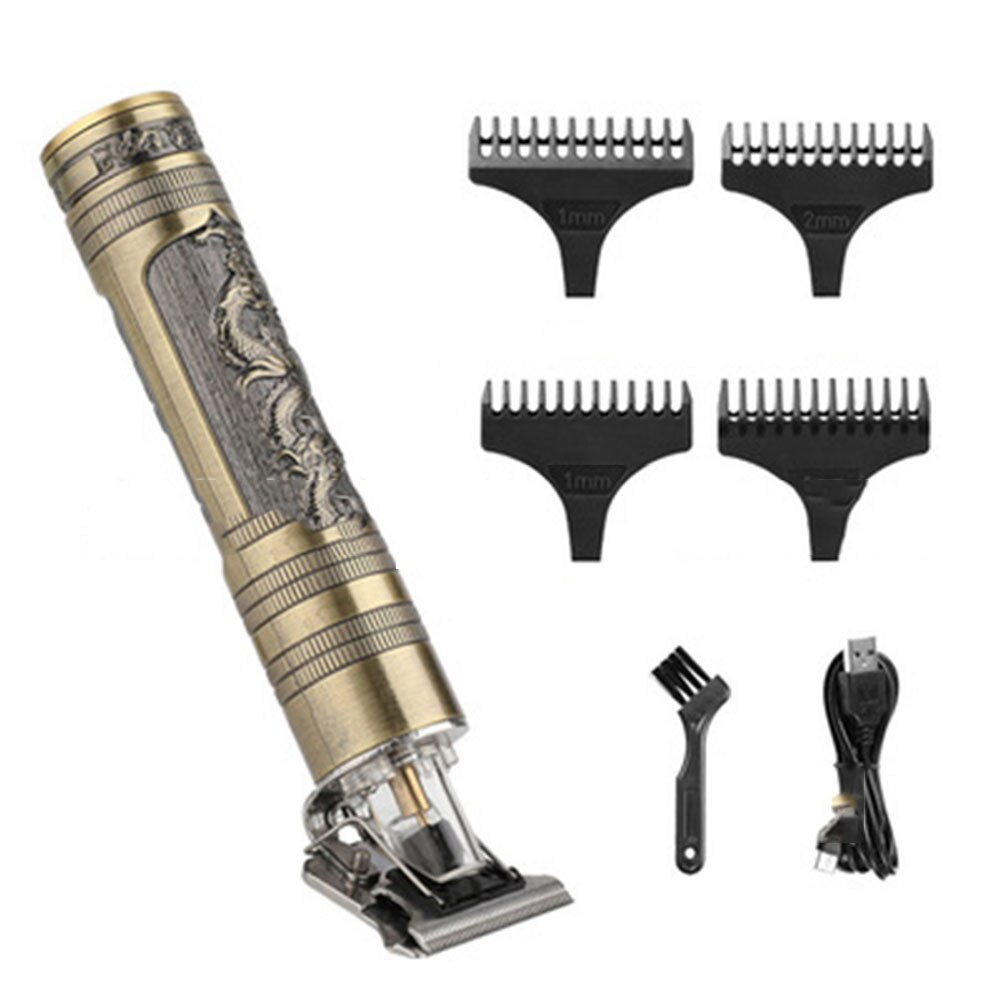 Trimmer For Men Clipper Hair Electric Cutter Mower Beard Shaver Haircut Machine Hairstyle Cutting Barbershop USB: Dragon-phoenix