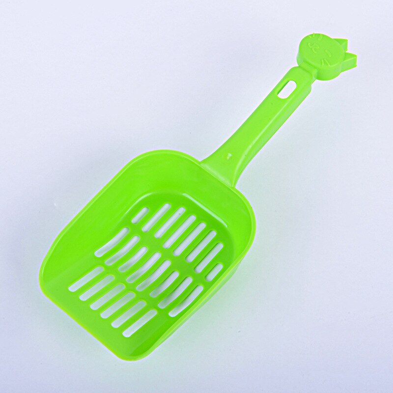 Pet Cleaning Supplies, Plastic Cat Litter Shovel, A Good Helper for Small and Medium-sized Cats and Dogs To Clean Cat Toilet: Light Green