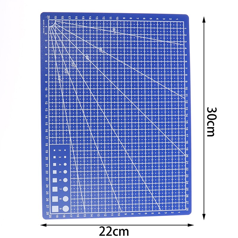 A4 Pvc Snijden Mat Snijden Pad Patchwork Cut Pad Patchwork Gereedschap Handleiding Hulpmiddel Snijplank Dubbelzijdige Self-healing Willekeurig