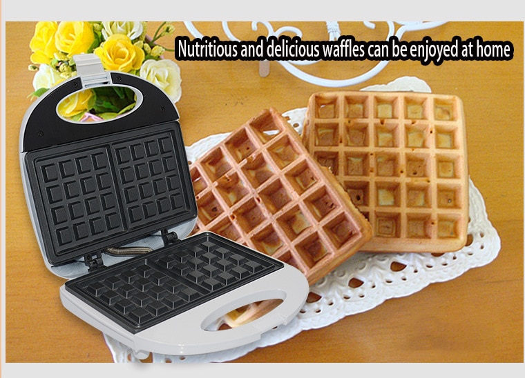 220V Eu plug Electric Waffles Maker Electric Sandwich Iron Machine Bubble Egg Cake Oven Breakfast Machine