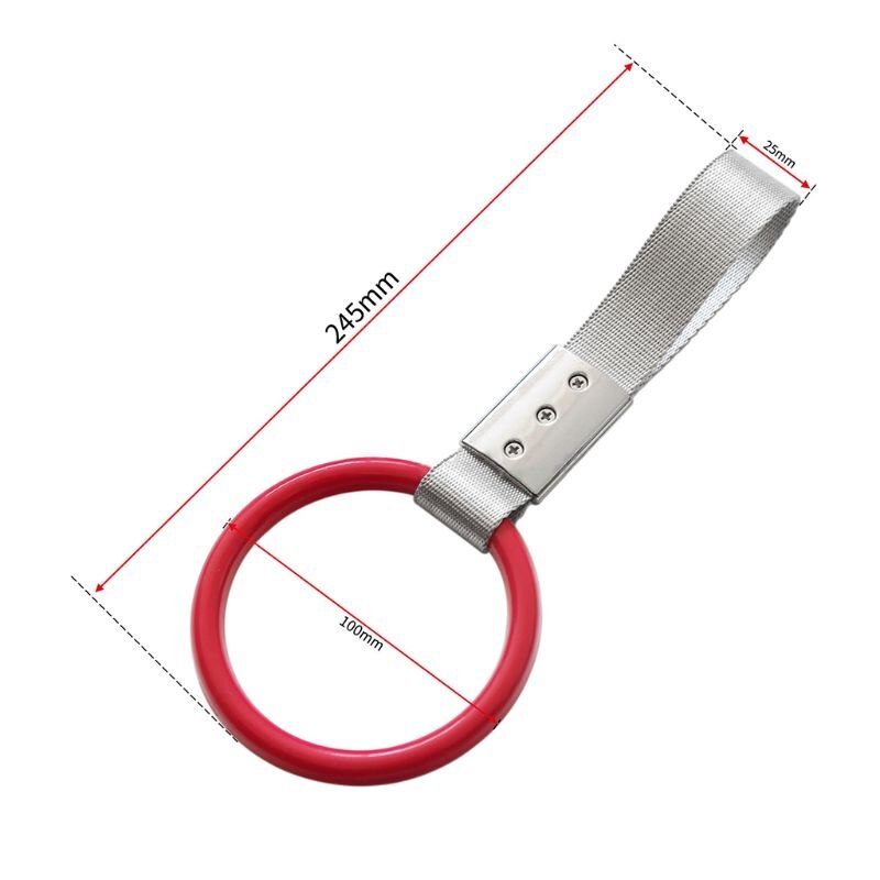 PVC Ronde Hangen Ring Cirkel Interieur Handvat Strap Charm Drift Haak Voor Metro Bus Auto