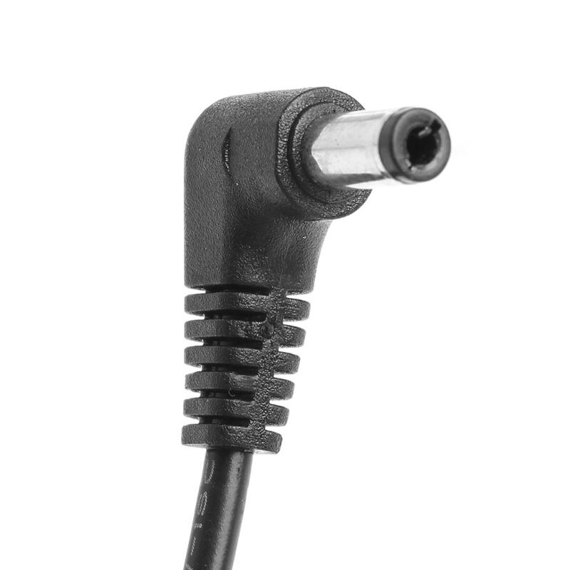 USB DC 5V a 12V 12V 2,1mm x 5,5 ángulo recto Hombre paso Cable adaptador para Router B2QF