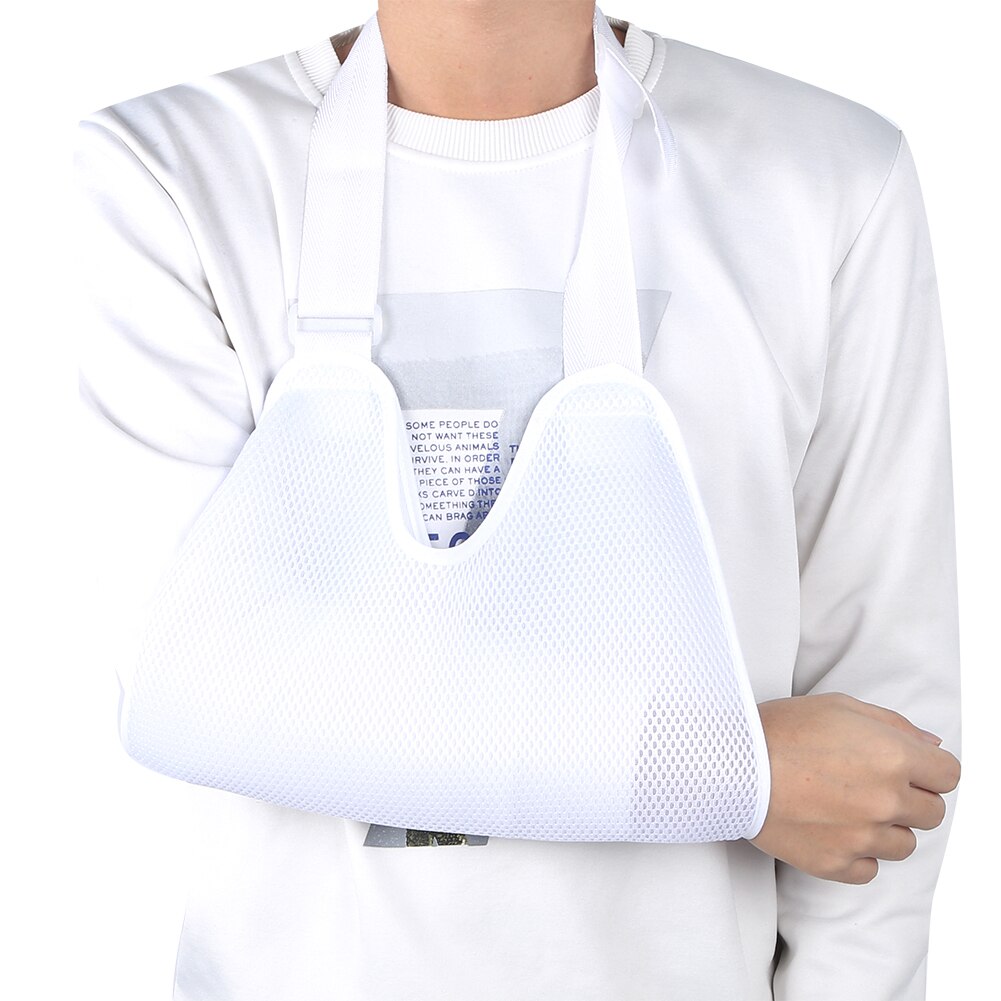 Bretelle de bras ajustable et rembourrée, sangle d&#39;épaule respirante et douce, Support de bras, coude, orthèse correctrice de protection