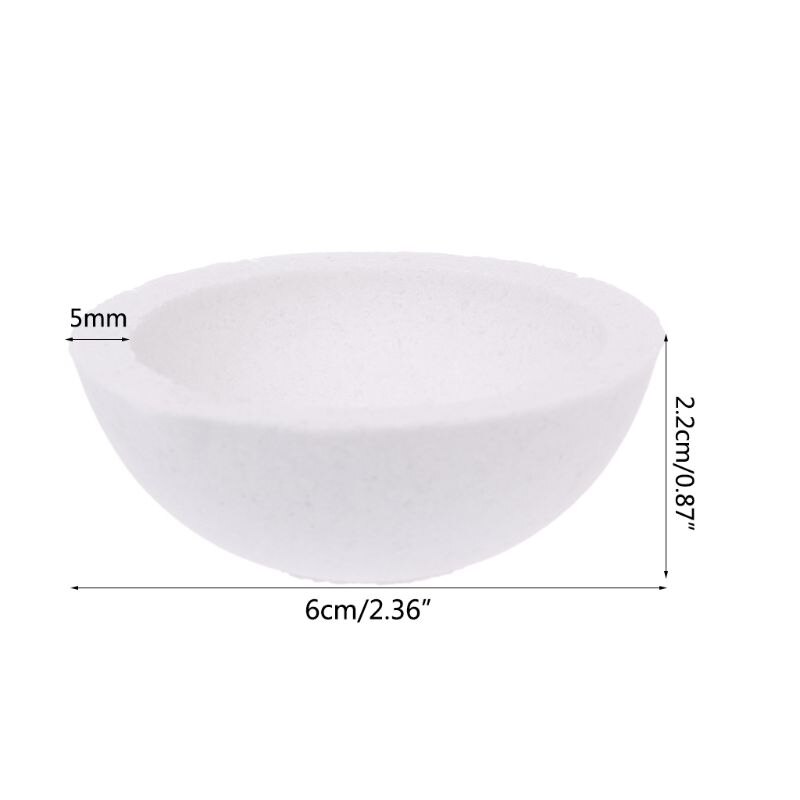 150 Gram Hoge Temperatuur Quartz Silica Smeltkroes Voor Goud & Zilver 40JE