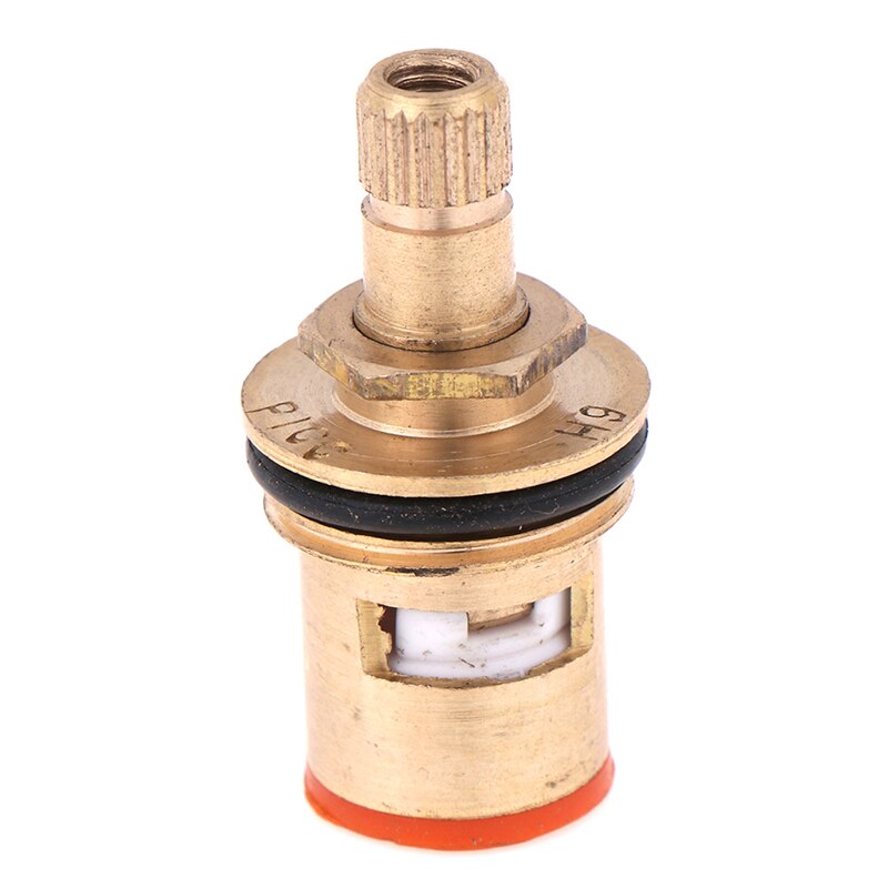 1/2" Replacement Copper Ceramic Disc Tap Valve Quarter Turn Cartridges Gland Insert 20 Teeth Bathroom Faucet Accessory