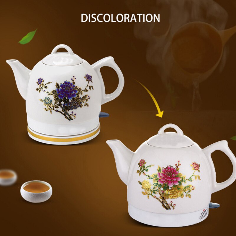 Czajnik elektryczny szybko wrzący elektryczny dzbanek ceramiczny samowar kuchnia czajnik wodny izolacja czajnik ze stali nierdzewnej teakettle