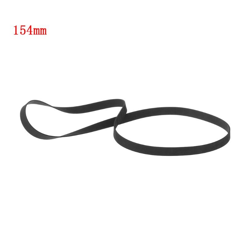 Drivrem gummi skivspelare överföringsrem 5mm 4mm ersättningstillbehör phono tape cd: 1