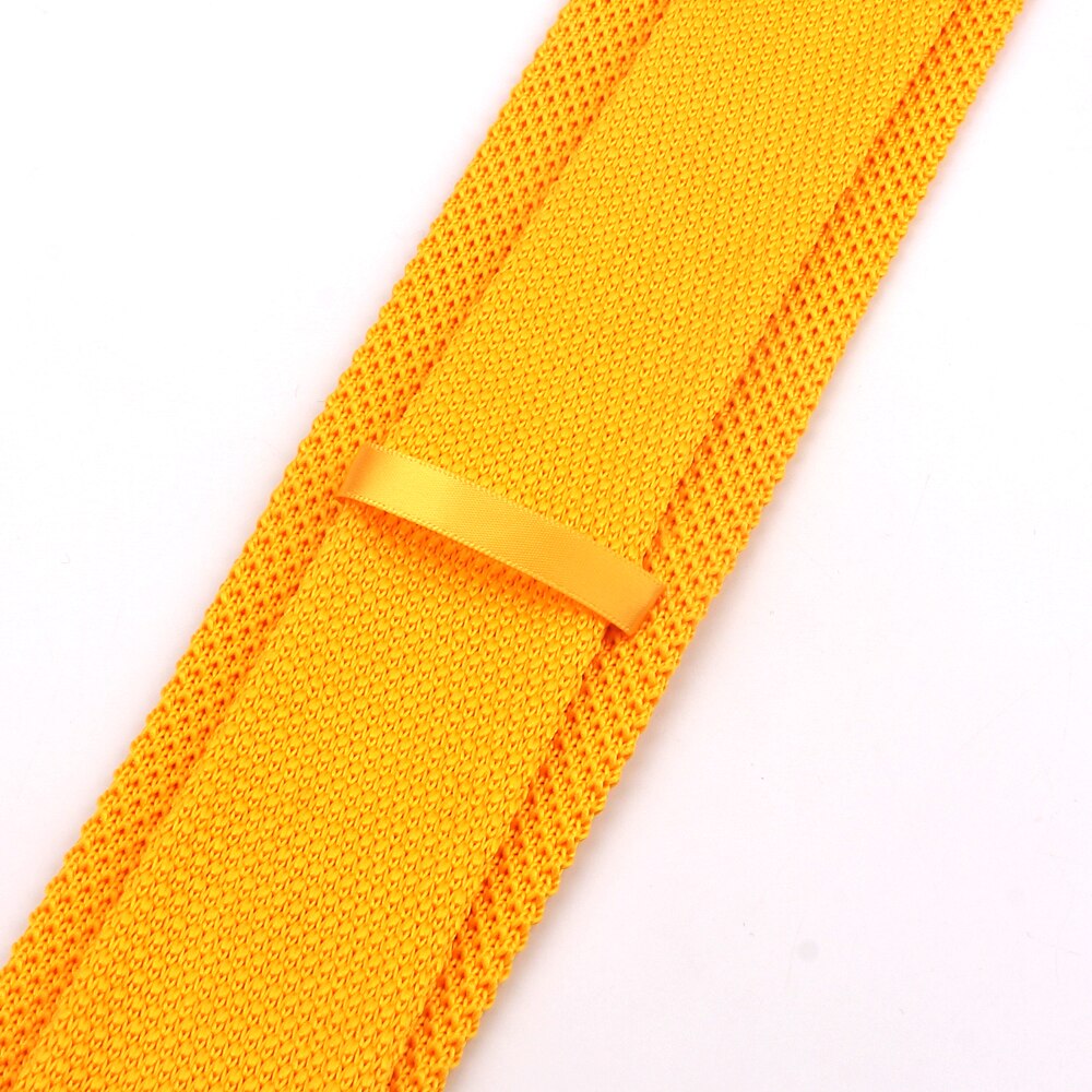 Corbatas de punto rojas para hombres, corbata de cuello para boda, negocios, corbatas de punto casuales, Trajes clásicos, corbatas de cuello de Color caramelo