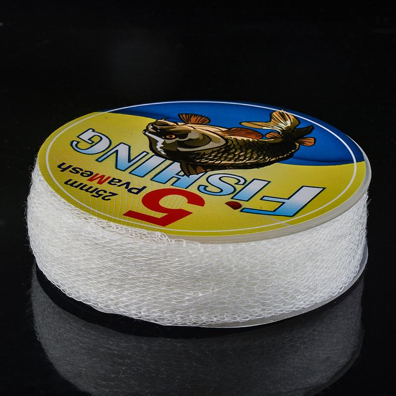 Sfit 1 st 5m vattenlösande pva smalmaskigt rör nät karpfiskematare beten refill kolv stångredskap karpfiskematare: 2.5 cm 5m