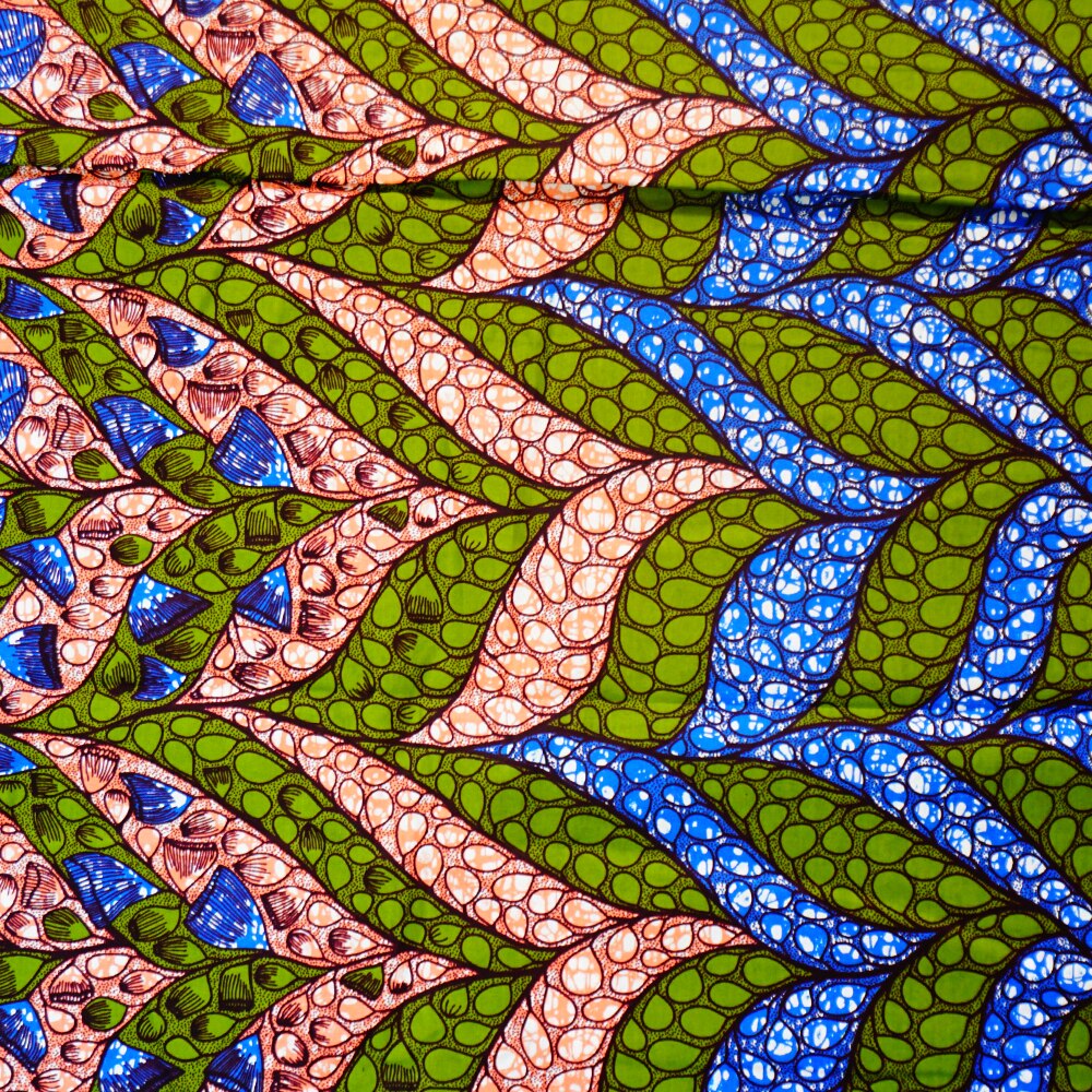 African Prints Fabric Soft Veritable Real Wax Nigerian Style 6 Yards 100% Cotton Ankara Wax for African dress
