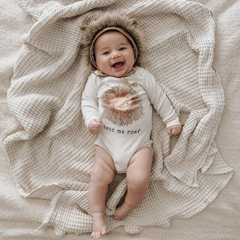 Niedlicher Baby-strampler mit hundemotiv, kurzärmelig, sommerkleidung aus dünner, atmungsaktiver baumwolle, neugeborenen-Karosserie, mädchen- und jungenoutfit