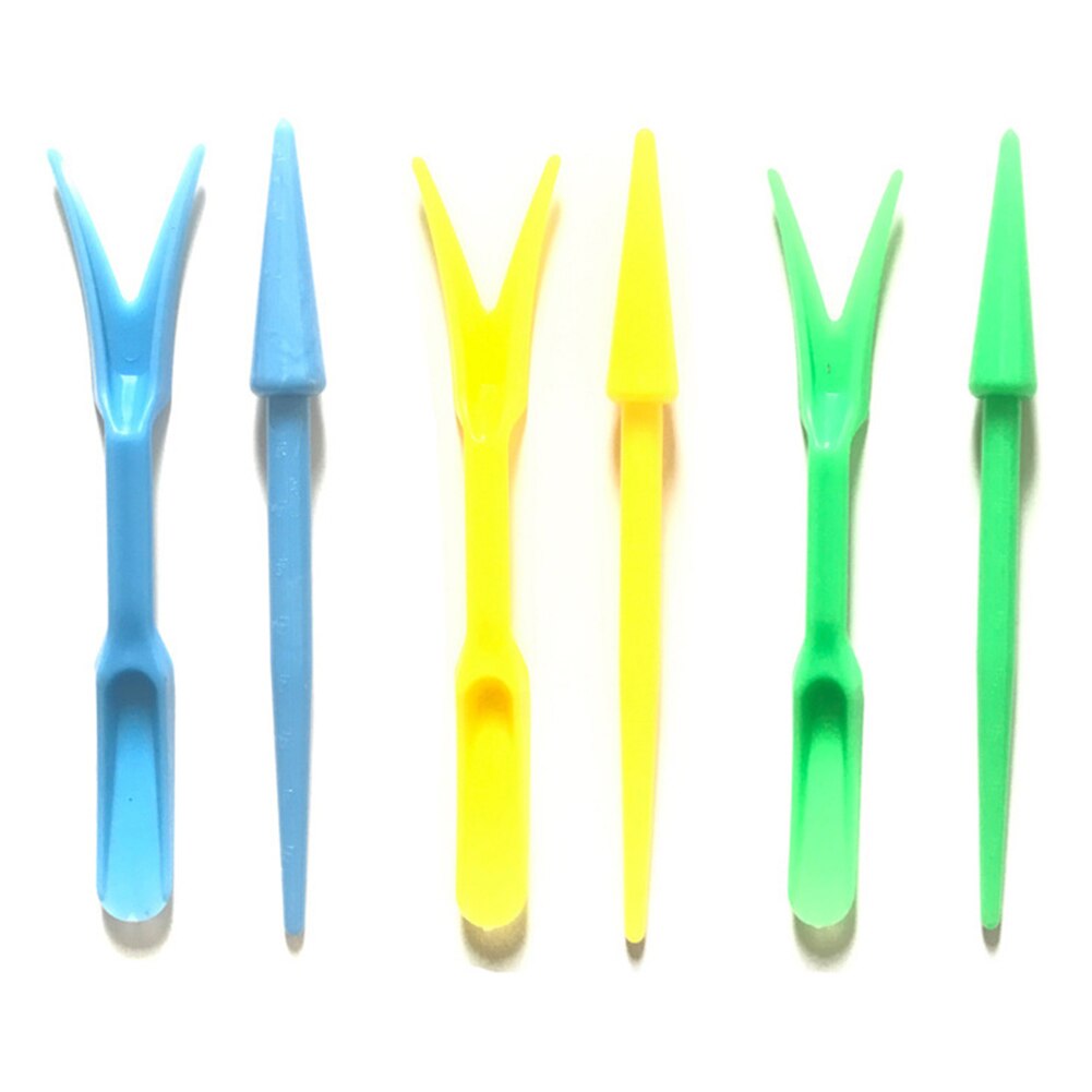 2Pcs Transplanting Device Planter Garden Nursery Plant Seedling Digging Tool