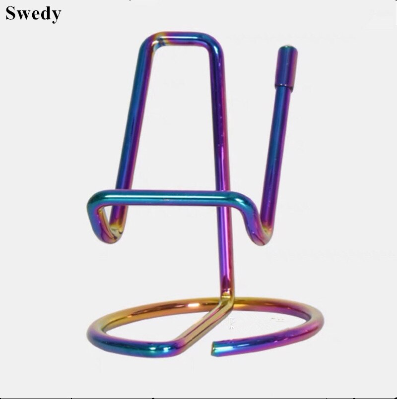 Chair Phone Holder Teensery 1 Piece Mini Chair Shape Cell Phone Stand Desktop Phone Holder Metal Wire Display Stand For All Mobile Phones (Black Cell Phone Holder Chair