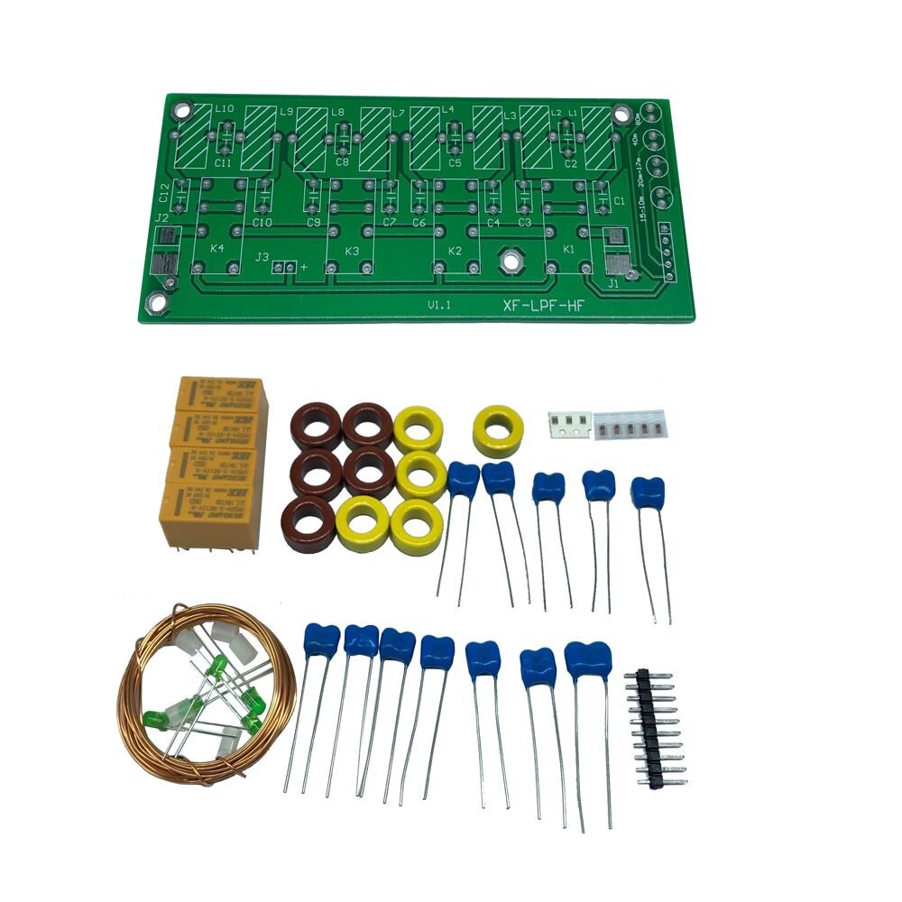AMPLIFICADOR DE POTENCIA para Radio, dispositivo de onda corta de 100W, con filtro de paso bajo LPF HF de paso bajo LPF de 3,5 Mhz-30Mhz para Radio Ham CW FM: DIY KIT