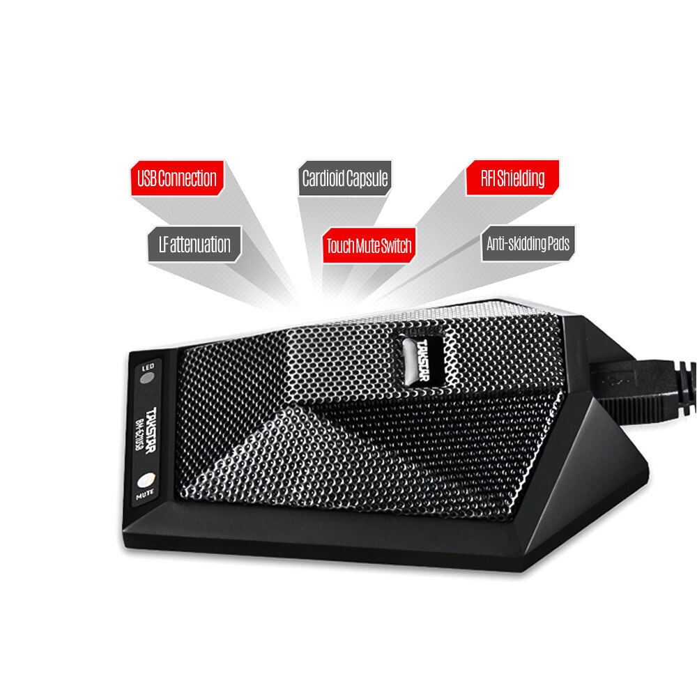 TAKSTAR BM-621USB Digital Boundary Microphone USB Conference Mic Cardioid Plug-and-Play