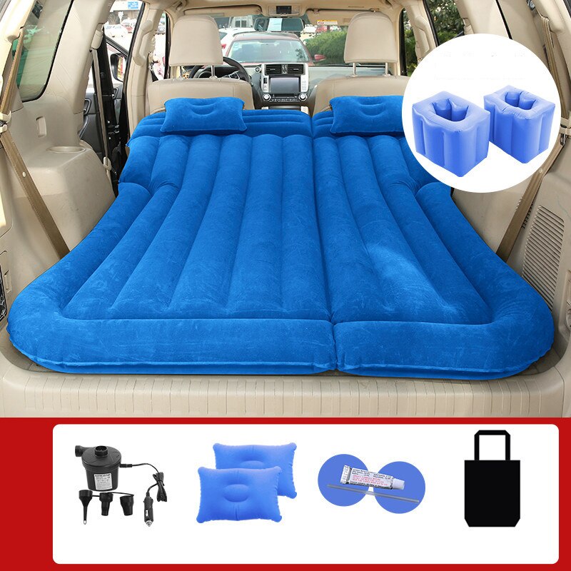 In Auto Aufblasbare SOFA KISSEN Bett Luft Matratze Universal SUV Auto Reise Schlafen Pad Outdoor Camping Matte Auto Reise Matratze: C4   Flocking Cloth