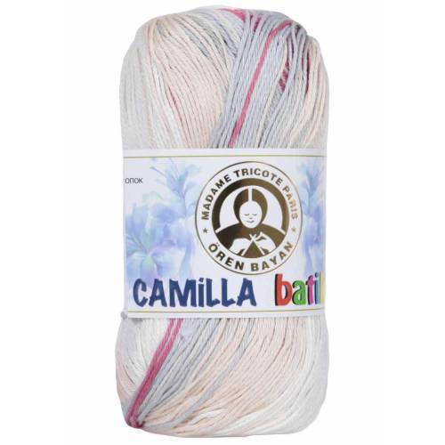 Oren Bayan Camilla Batik Hand Knitting Yarn - First Class Knitting Yarn - Hobby Hand Knitting Yarn: Light Brown