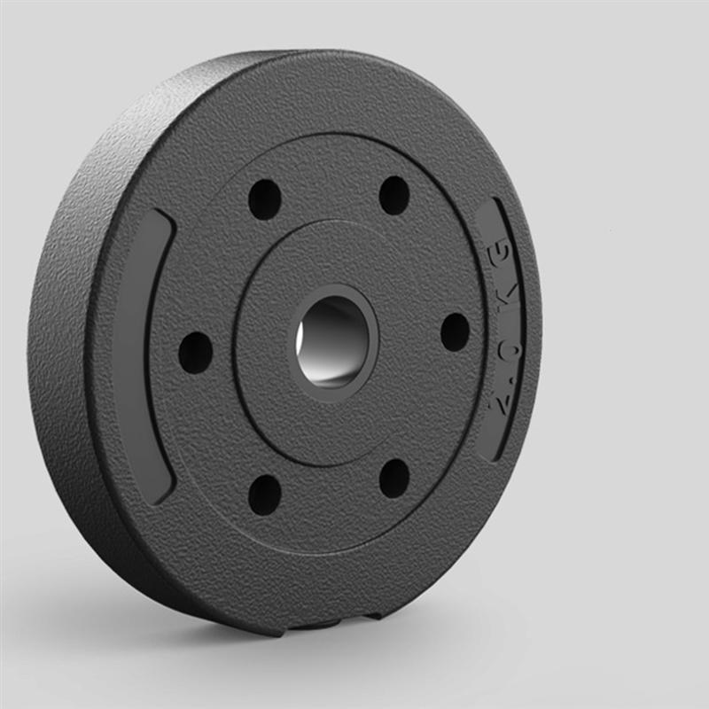 1 paire Fitness haltères détachable haltère bras Muscle formateur ménage exercice fournitures pour maison bureau gymnase noir