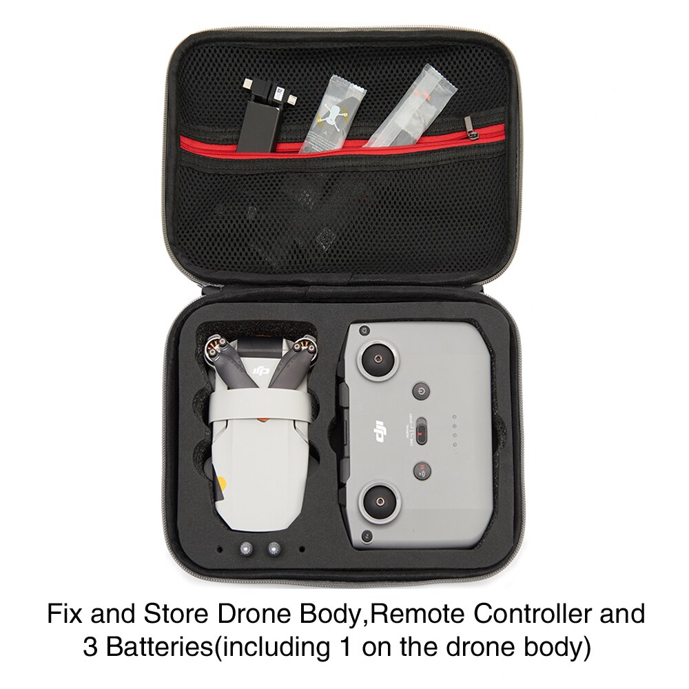 Bolso de mano Mavic Mini 2 para Dron, bolsa de hombro portátil, impermeable, con carcasa dura, para llevar al aire libre, accesorios para DJI Mini 2