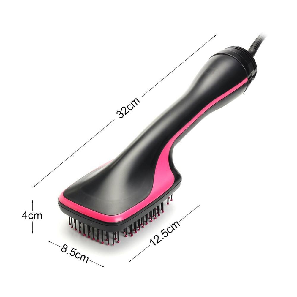 Hair Dryer with Brush Blow Dryer Hair Volumizer Dryer Hair Straightening Comb Curling Brush Comb Straightener