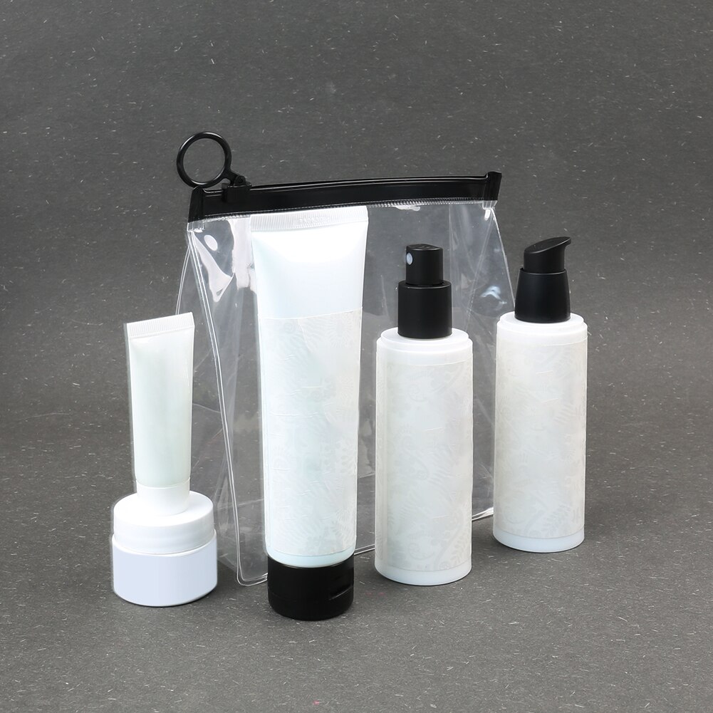 Transparante Cosmetische Tas Waterproof Make-Up Rits Travel Toilettas Pouch (L)