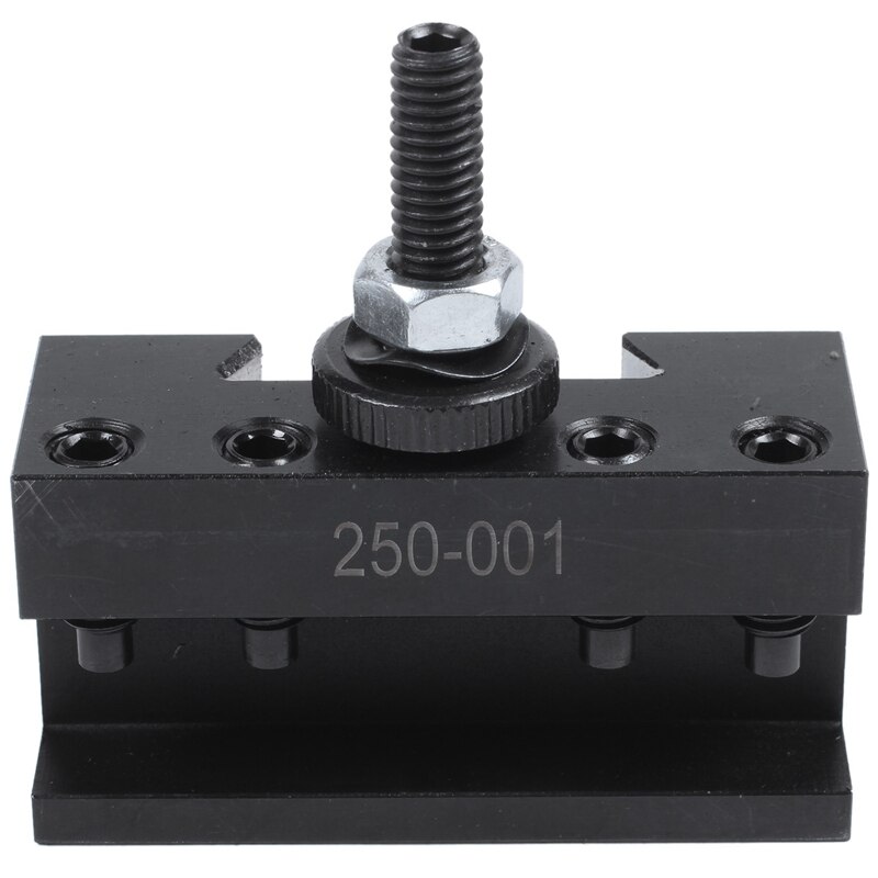 250-001 Cnc Lathe Tool Holder Quick Change Tool Post Cutter Holder Screw Kit Set Boring Bar Turning Facing Holder Wrench: Default Title