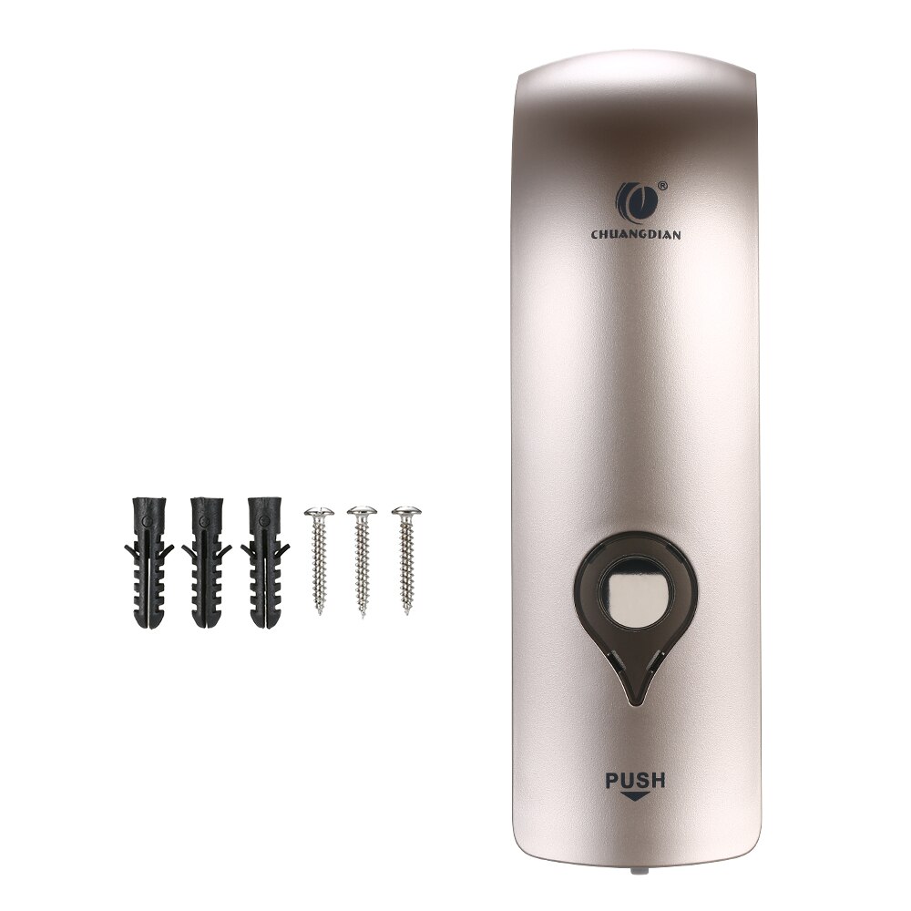 300ml Wall Liquid Soap Dispensers Wall Mounted Manual Soap Dispenser Bathroom Hand Touch Liquid Sanitizer Set For Bathroom: CHG