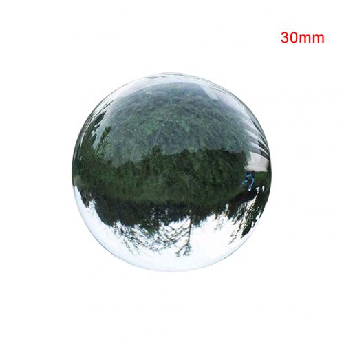 Transparent Crystal Ball Photography Acrobatics Show Prop Fortune Decor Ornament: 30mm
