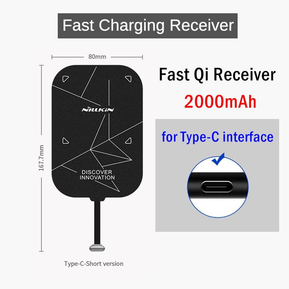 Nillkin Fast Wireless Charging Stand for Samsung Galaxy Tab S7 S6 Lite S5e S4 S3 10.4 10.5 Qi Wireless Charger+10W USBC Receiver