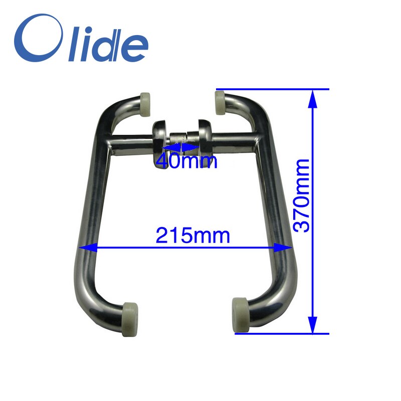 Glass Door Lock 304 Stainless Steel,Double Door/Single Door Lock, Frameless Door Lock