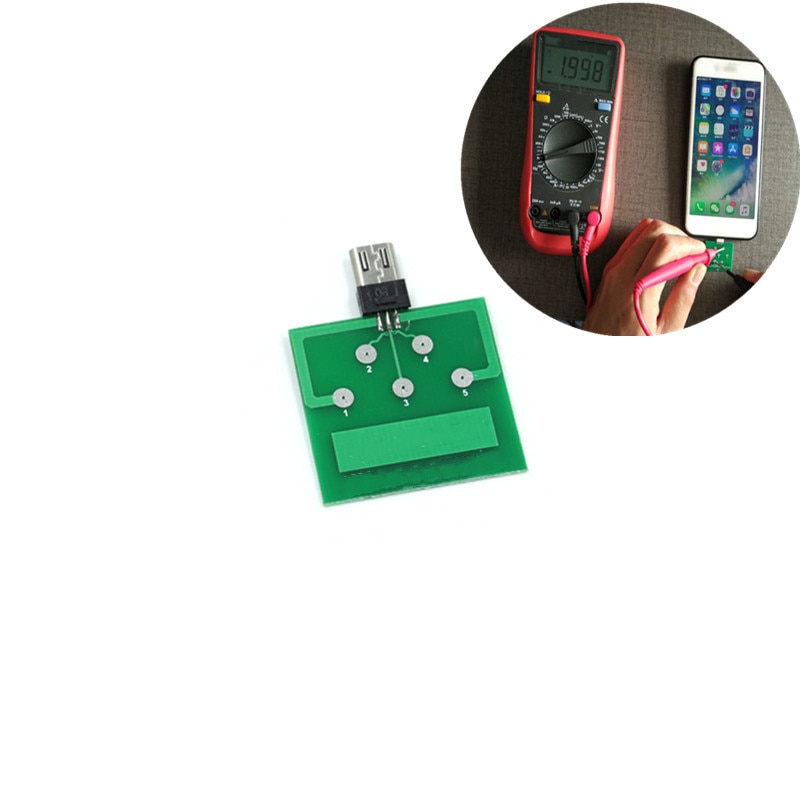 1pc micro flex teste placa para u2 ic bateria ruim ou boa ferramenta de diagnóstico porta carregamento usb para o telefone android