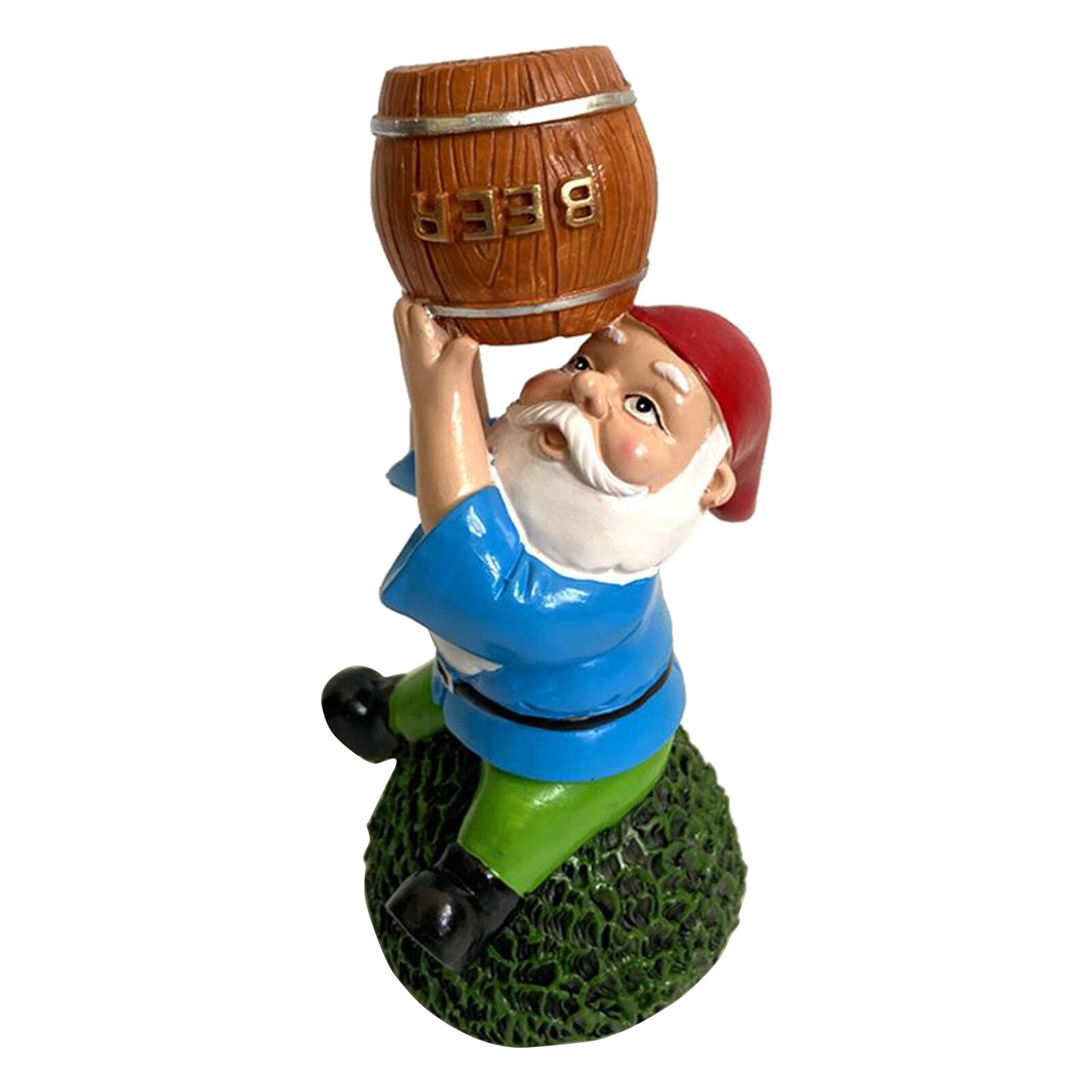 Funny Garden Gnome Statue Figurines Christmas Dress Up DIY for Indoor Outdoor Decoration: G