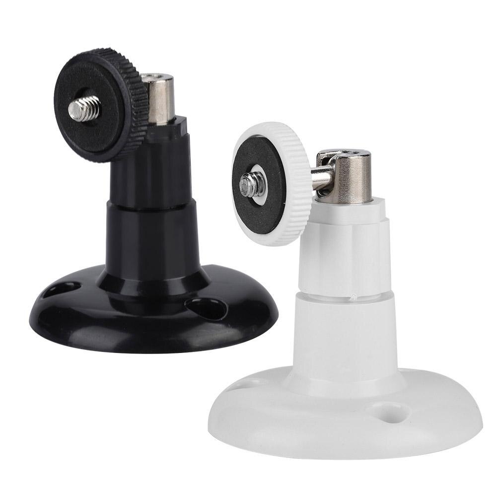 Surveillance CCTV Camera Stand Wall Mount Bracket Indoor Outdoor Rotatable Mini Camera Support Stand White Black Camera Mount