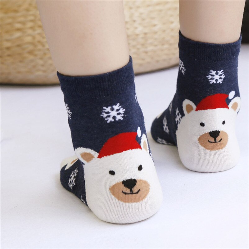 Winter Sports Socks Christmas Women Casual Socks Cute Unisex Socks Women Cotton Blended outdoor skiing #3O12