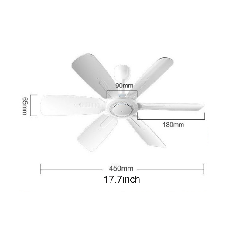 Hängande fläkt 220v 20w tysta takfläktar utan ljus för sovrum vardagsrum kontor
